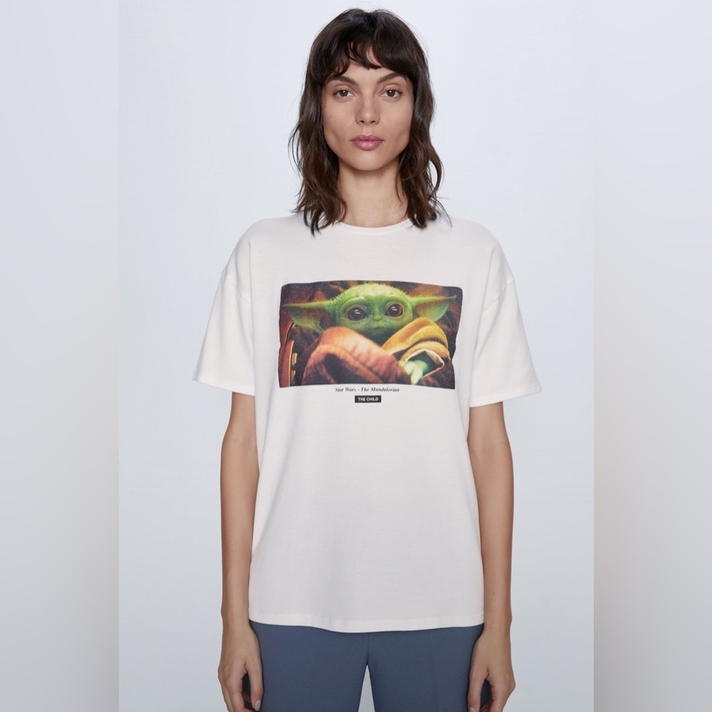NEW Zara Baby Yoda Tee